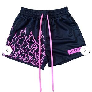 Kill Crew Flame Muay Thai Shorts